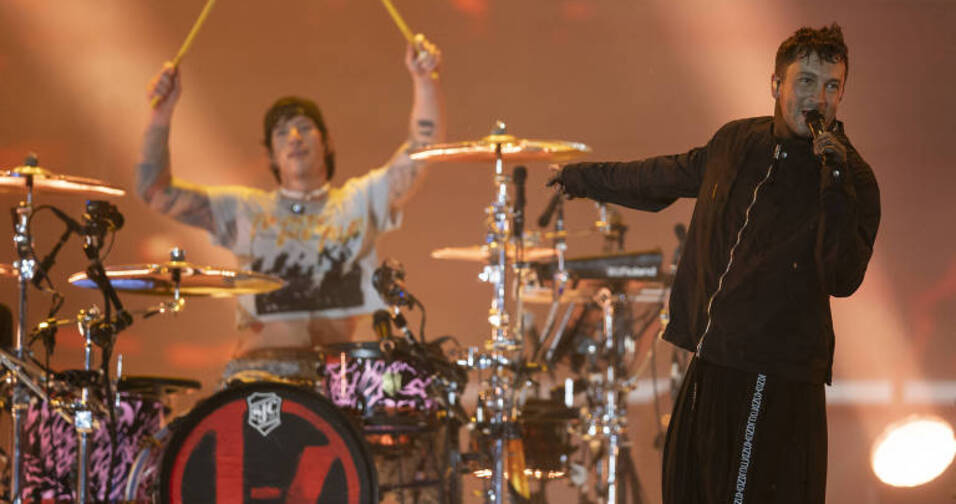 Twenty One Pilots fecha Rock in Rio sob chuva em estreia no festival