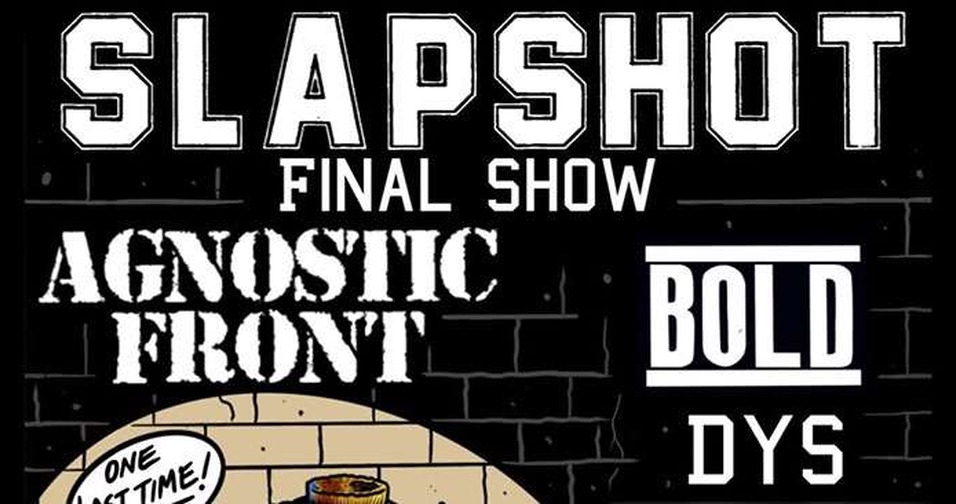 Slapshot marca show final em Boston após quatro décadas de hardcore